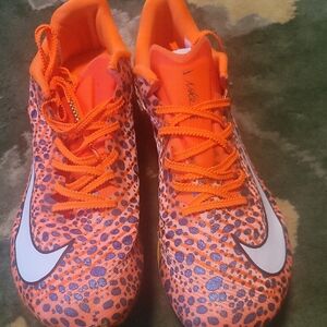 Nike Orange and Purple Athletic Shoes